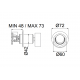 Μίκτης Εντοιχισμού 1 Εξόδου Armando Vicario Halo 515050-110 Inox Μίκτης Εντοιχισμού 1 Εξόδου Armando Vicario Halo 515050-110 Inox